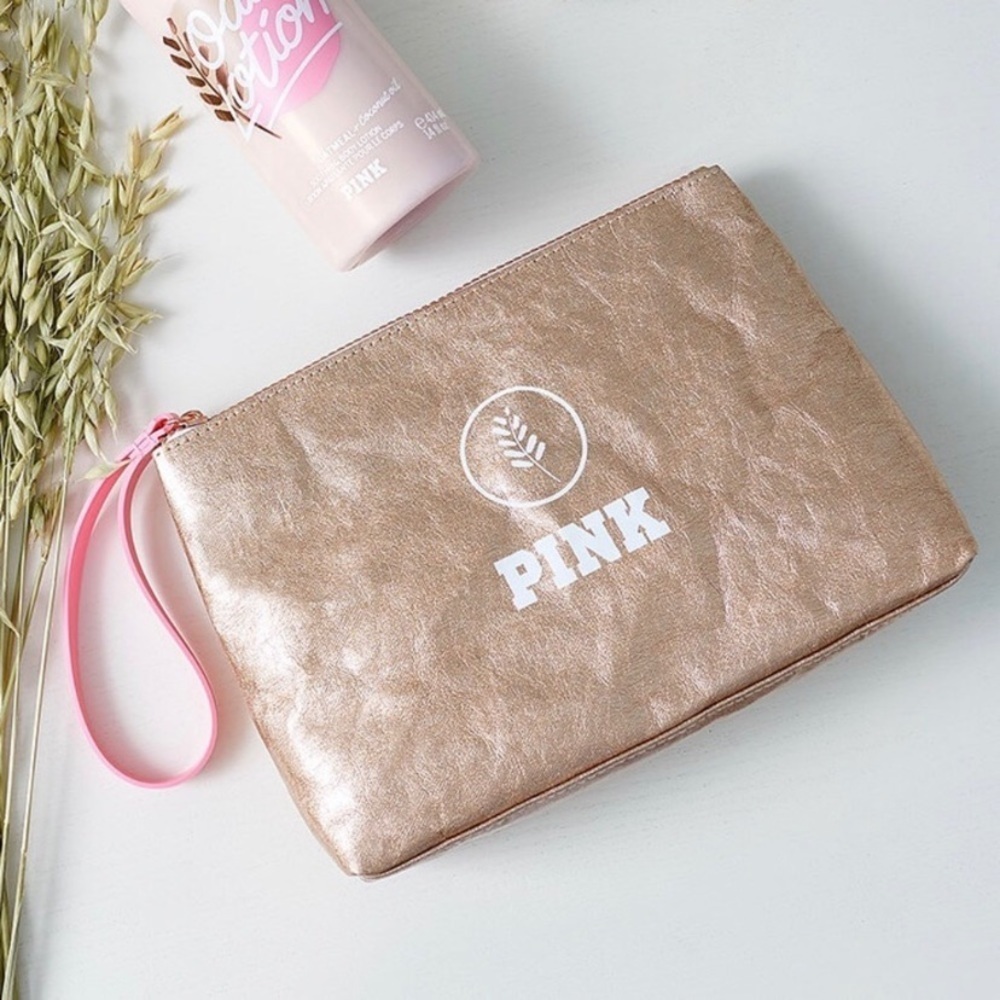 Victoria secret oat collection makeup bag